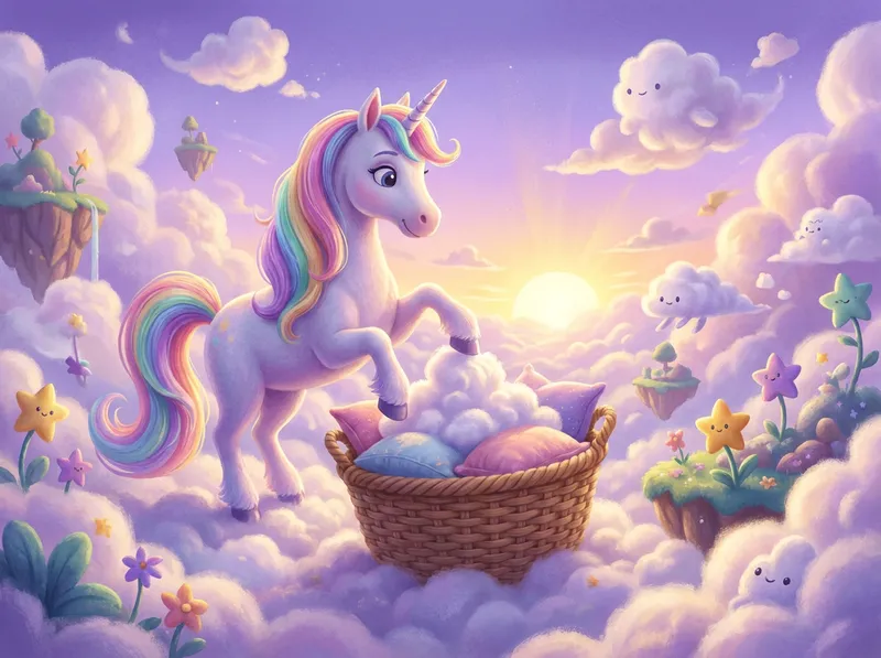 La licorne qui collectionnait les nuages